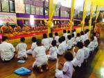 โครงการบรรพชาสามเณร และอบรมจริยธรรมนักเรียน ประจำปีงบประมาณ